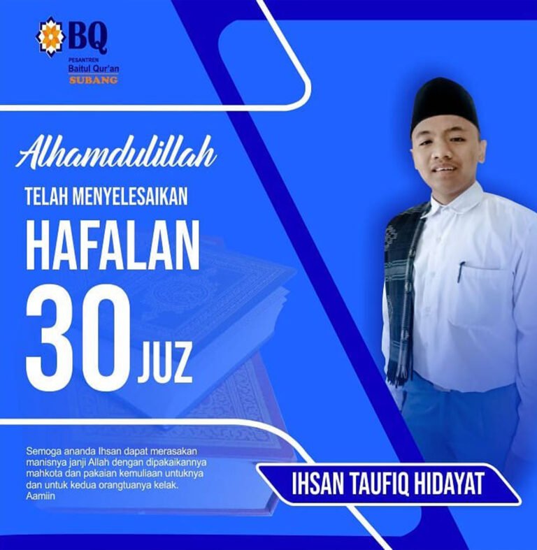 Flyer tasmi' ihsan